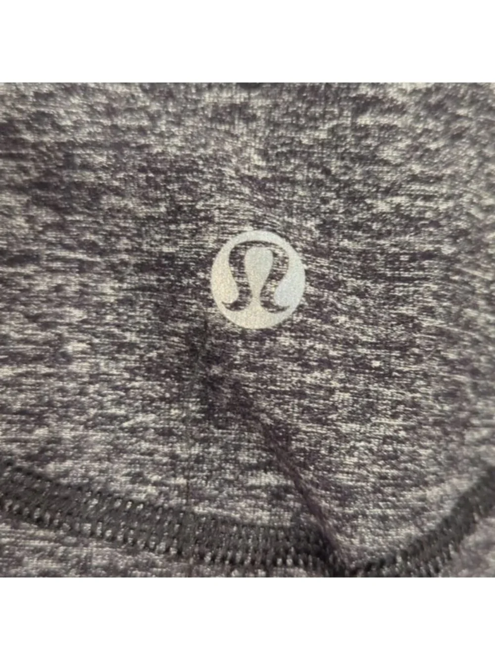 Lululemon Run: Dash Half Zip Reflective Pullover Heathered Coal